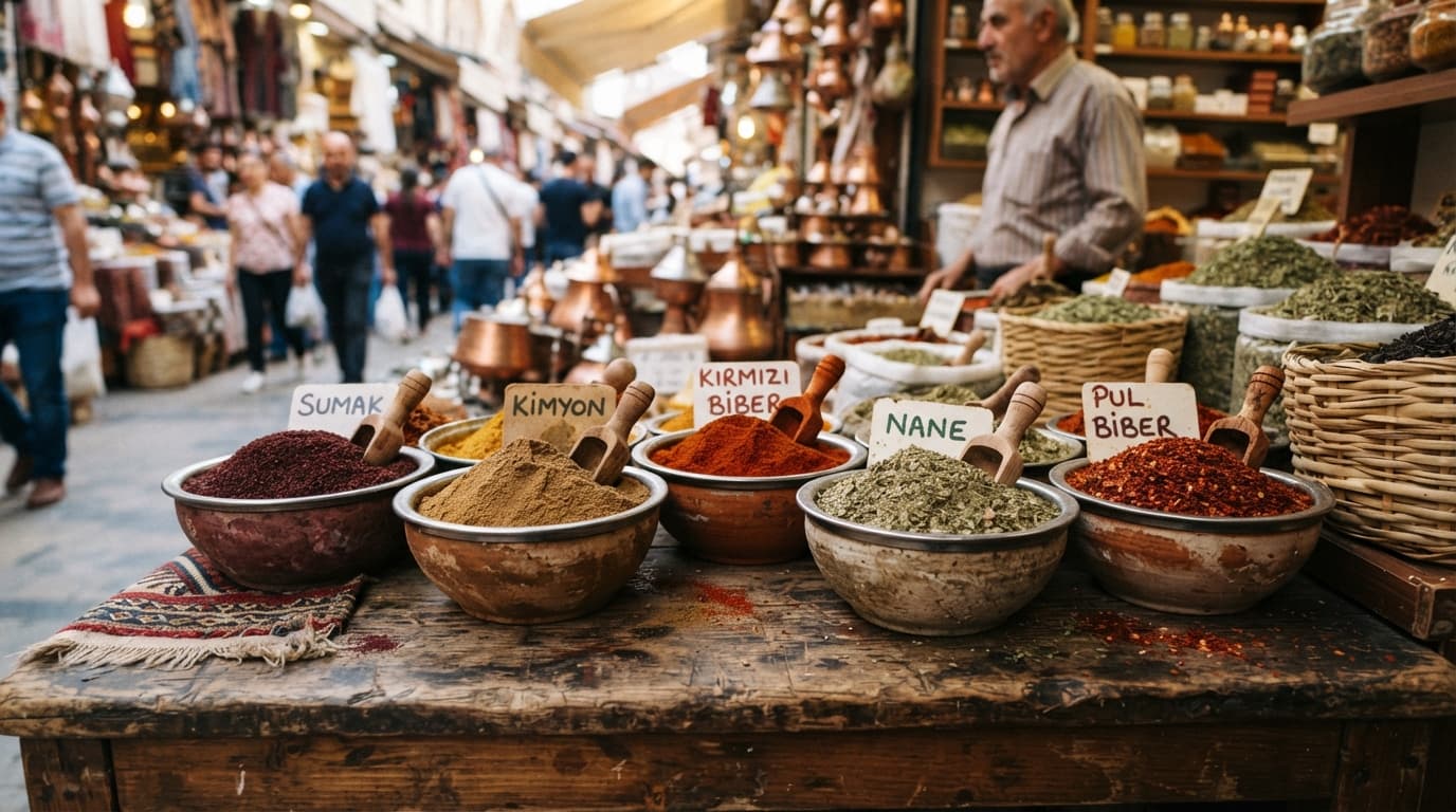 Türk Mutfağının Vazgeçilmez Baharatları
