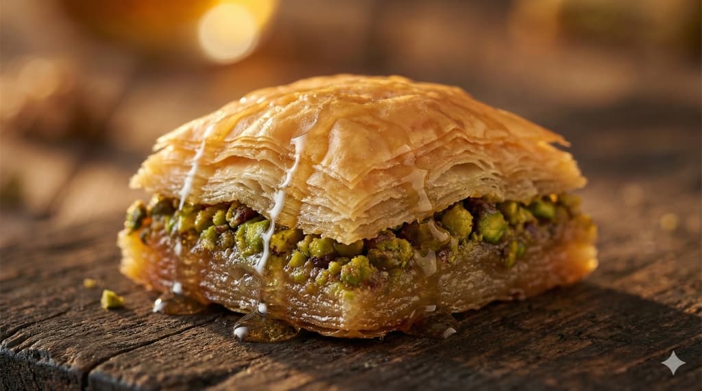 Die Geschichte von Baklava: Eine Reise durch Schichten aus Honig und Zeit