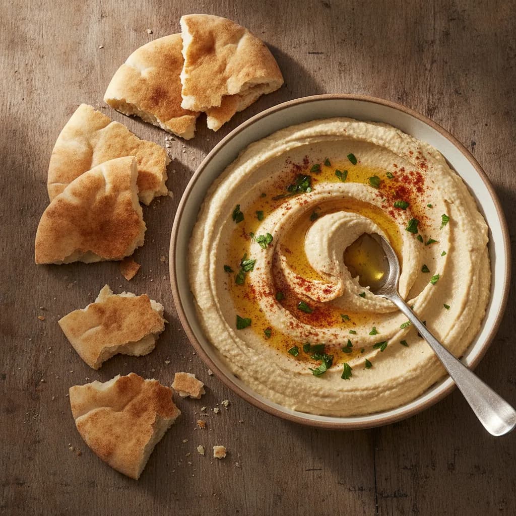 Humus — Kremamsı Nohut Ezmesi
