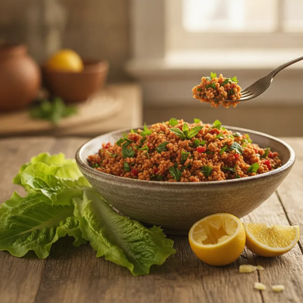 Kısır — Türk Bulgur Salatası