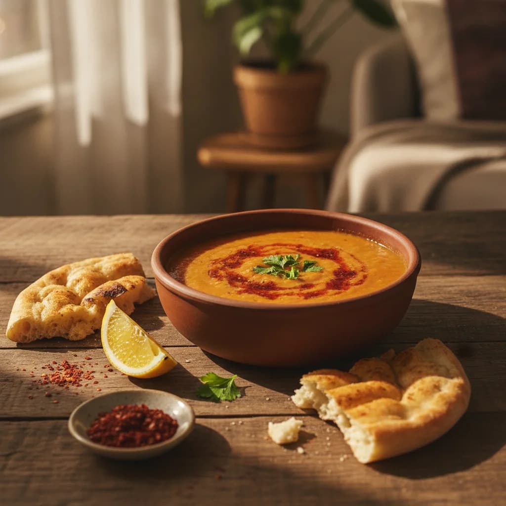 Mercimek Çorbası — Kırmızı Mercimek Çorbası